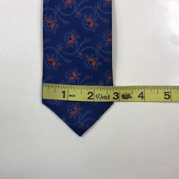 Ted Baker London Silk Floral Print Tie 60” - Picture 7 of 10